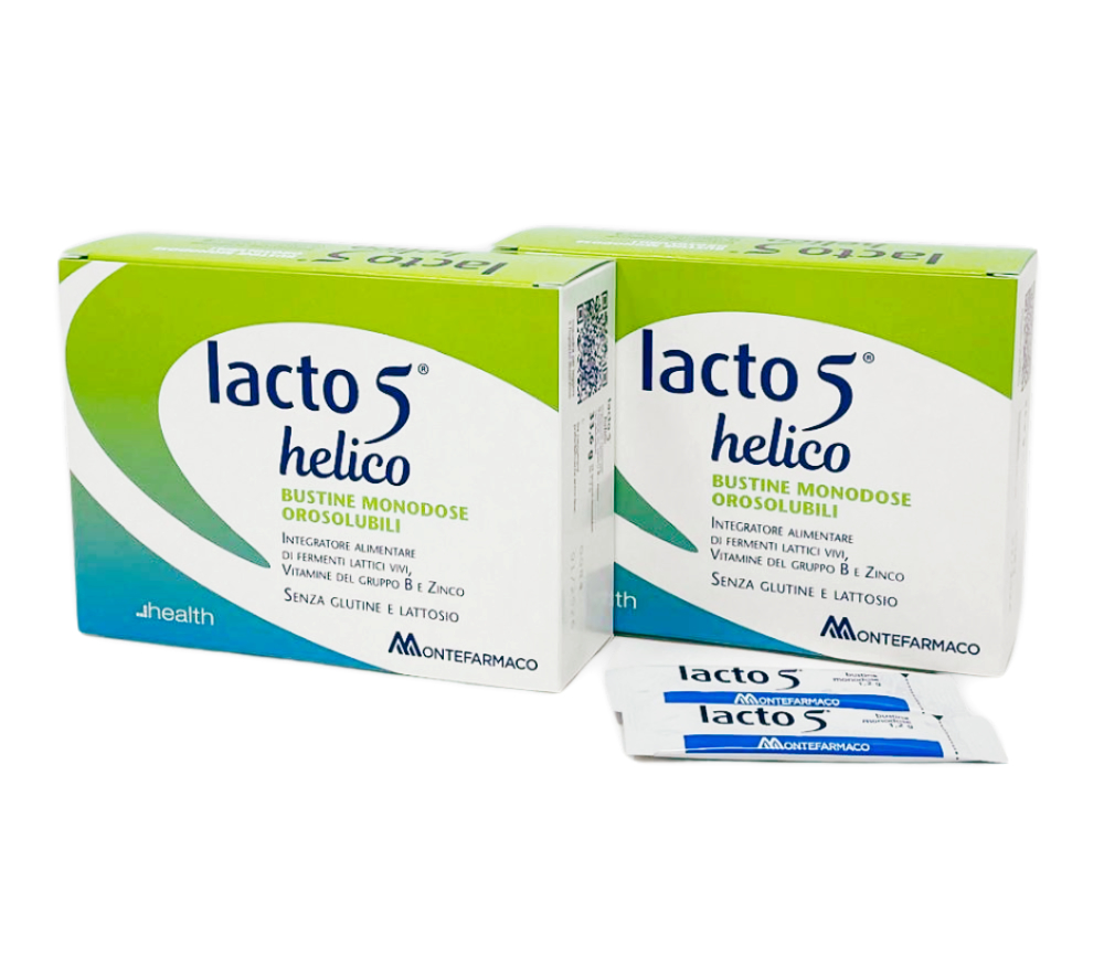 LACTO 5 HELICO – Terapia Singola 2 confezioni